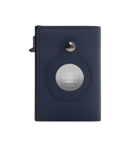 RFID Men's Wallet: Black Card Holder