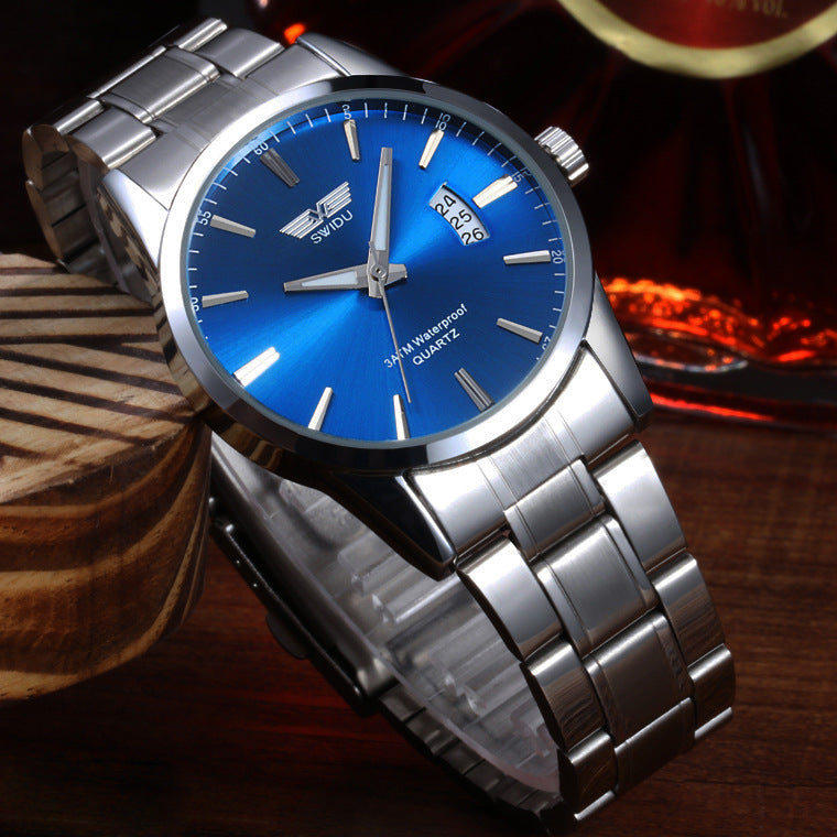 Steel Men's Watches: Wholesale Non-Mechanical Options