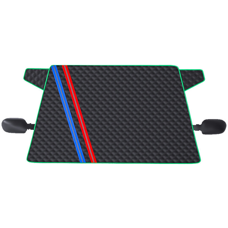 Winter Car Sun Shade Half Cover: Anti-Freeze & Rain Protection