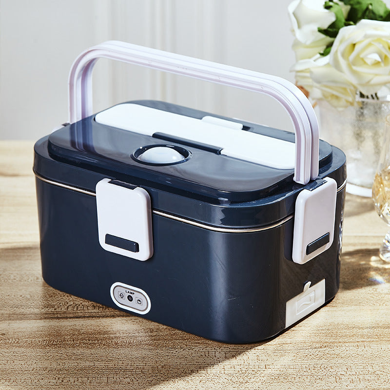 Dual-Purpose Electric Lunch Box for Car and Home