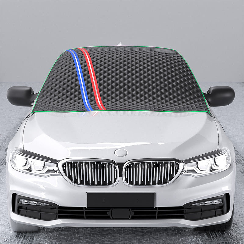 Winter Car Sun Shade Half Cover: Anti-Freeze & Rain Protection