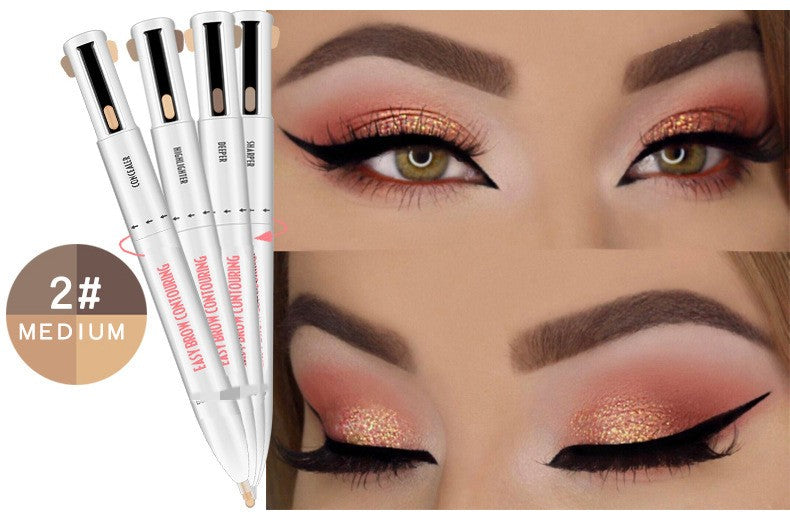 Four In One Ball Eyebrow Pencil