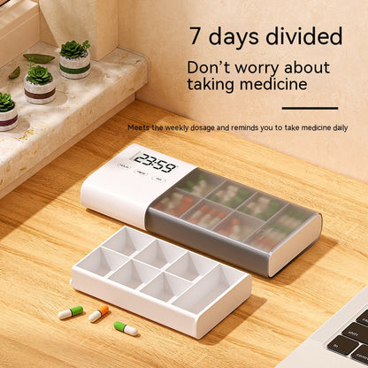 Portable Smart Pill Box: Mini Electronic Timer