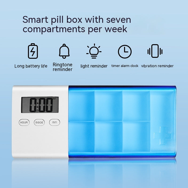 Portable Smart Pill Box: Mini Electronic Timer