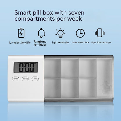 Portable Smart Pill Box: Mini Electronic Timer