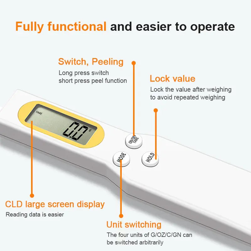 Mini Digital Measuring Spoon Scale