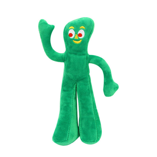 Multipet Gumby Plush Filled Dog Toy Green