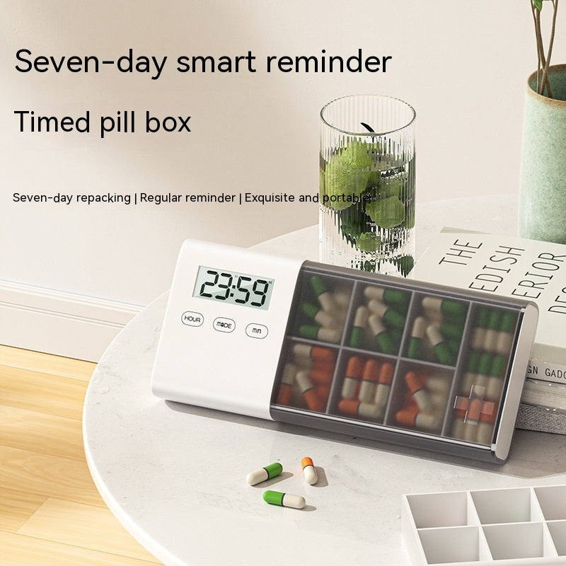 Portable Smart Pill Box: Mini Electronic Timer