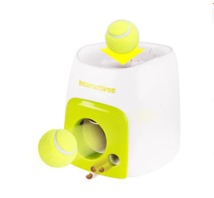 Automatic Pet Dog Chasing Toy Funny Interactive Pet Throwing Catapult Interactive Dog Ball Throwing Device Interactive Pet Toy