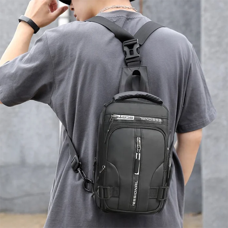 Men's Crossbody Backpack: Multifunctional Shoulder Bag