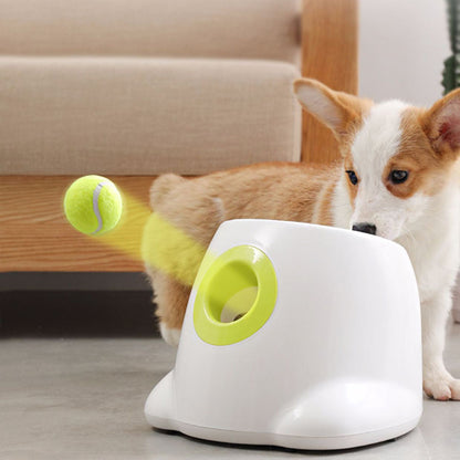 Automatic Pet Dog Chasing Toy Funny Interactive Pet Throwing Catapult Interactive Dog Ball Throwing Device Interactive Pet Toy