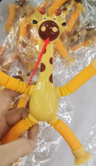 Giraffe Whirl Stretchy Sensory Tubes